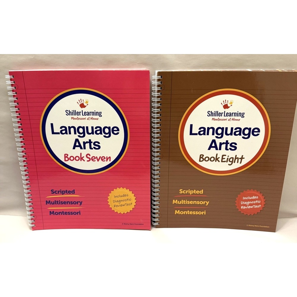 Shiller Learning Language Arts How Kids Learn Lesson Book 7, 8 Montessori School